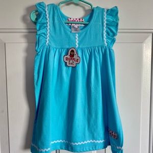 Ruffle Girl Boutique 2T Blue